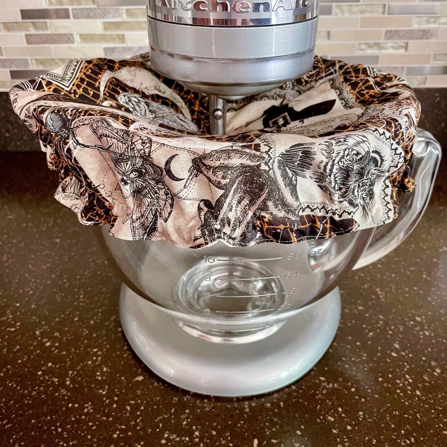 Stand Mixer Slider Mat - Goth Decor Theme