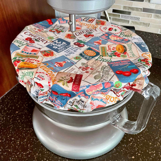 Stand Mixer Bowl Covers -  Cherry Pie