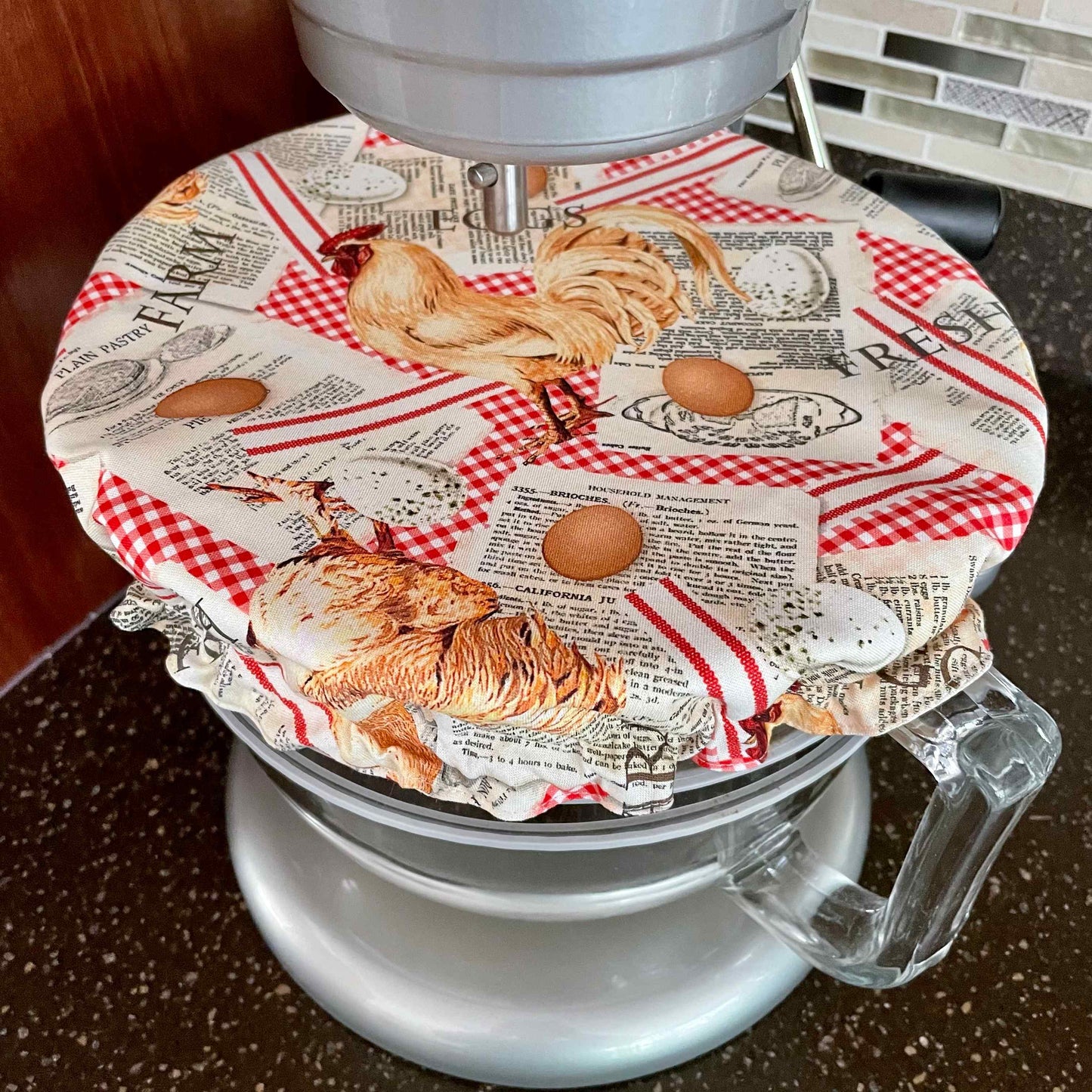 Stand Mixer Bowl Covers - Chickens and Recipes Farmhouse