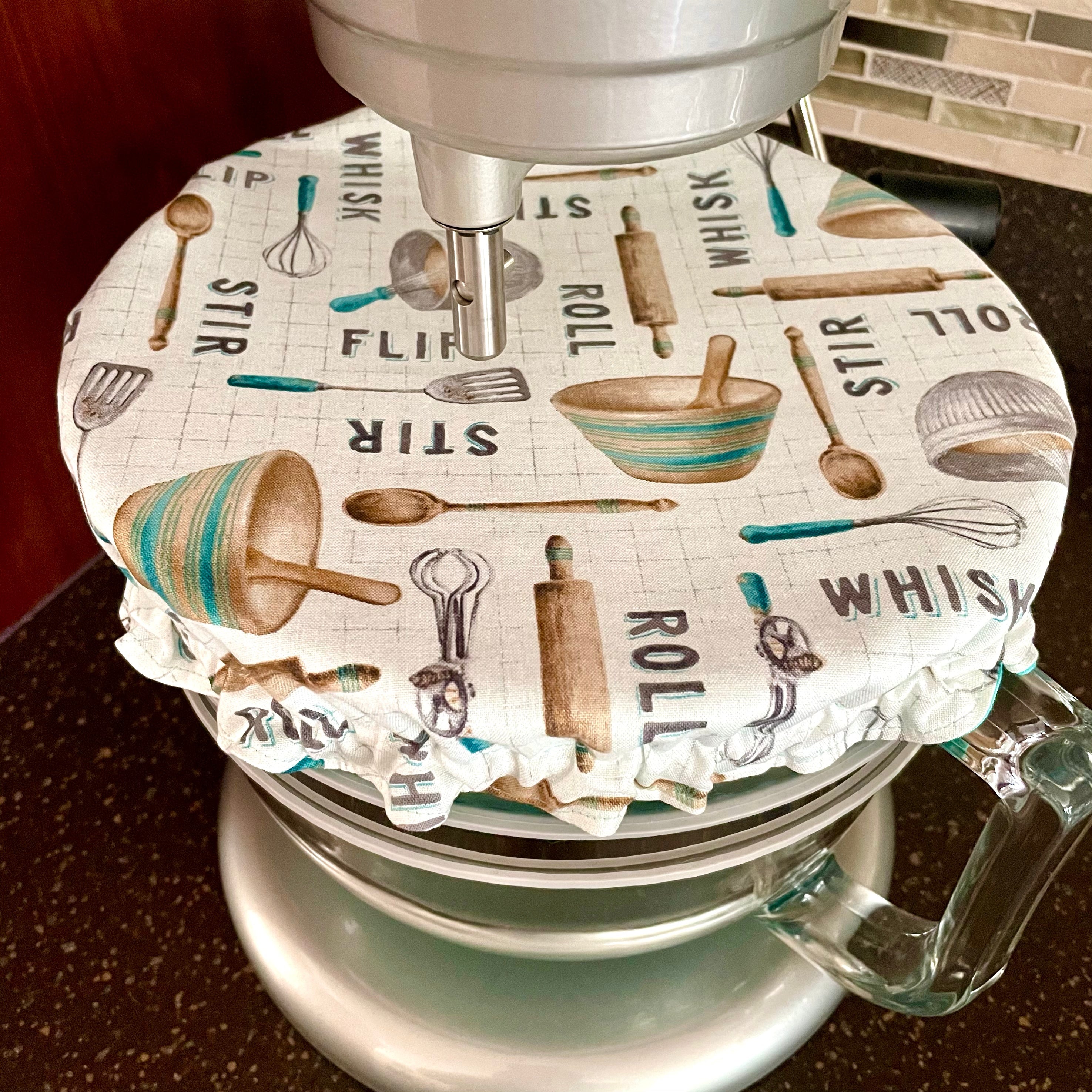 Stand Mixer Bowl Covers Baker Tools Dalisay Design Fabrics