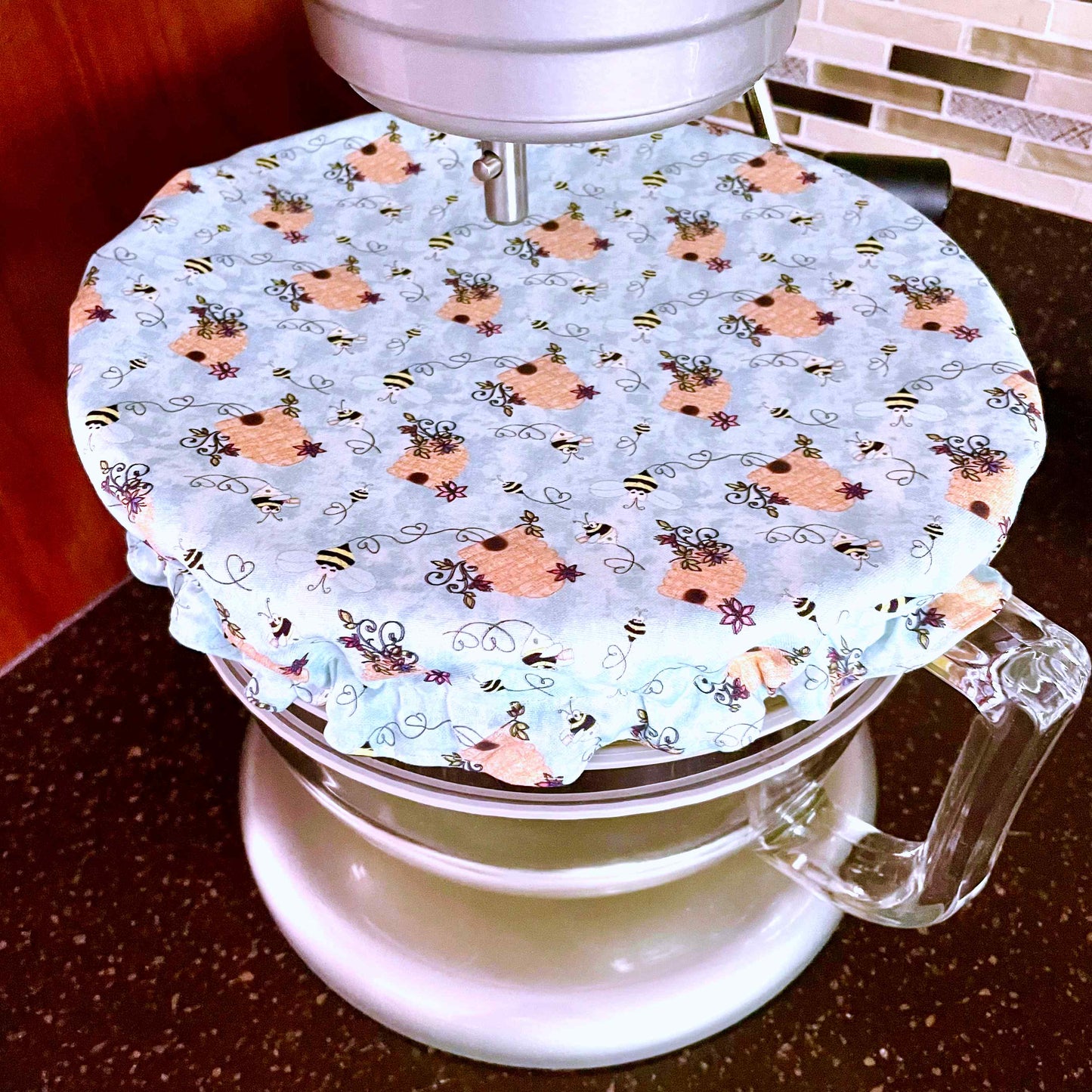 Stand Mixer Slider Mat - Bees and Beehives