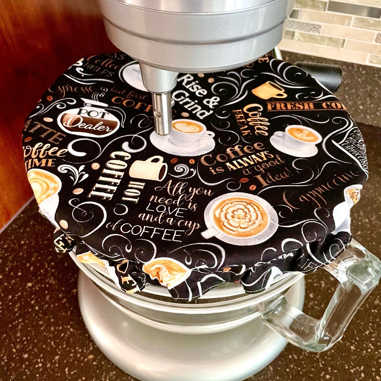 Coffee Lovers Bowl Cover