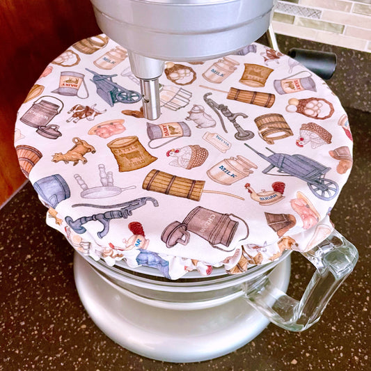 Stand Mixer Bowl Covers - Farm Charm