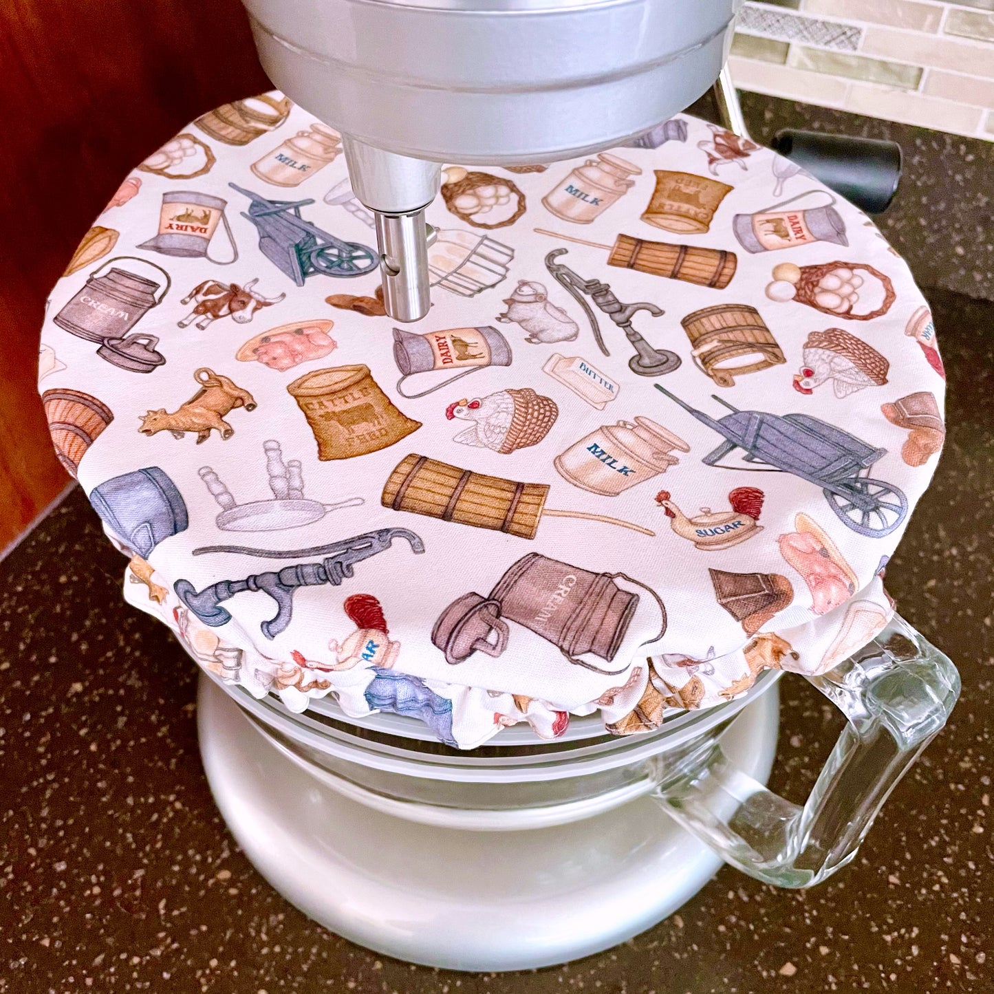 Stand Mixer Bowl Covers - Farm Charm