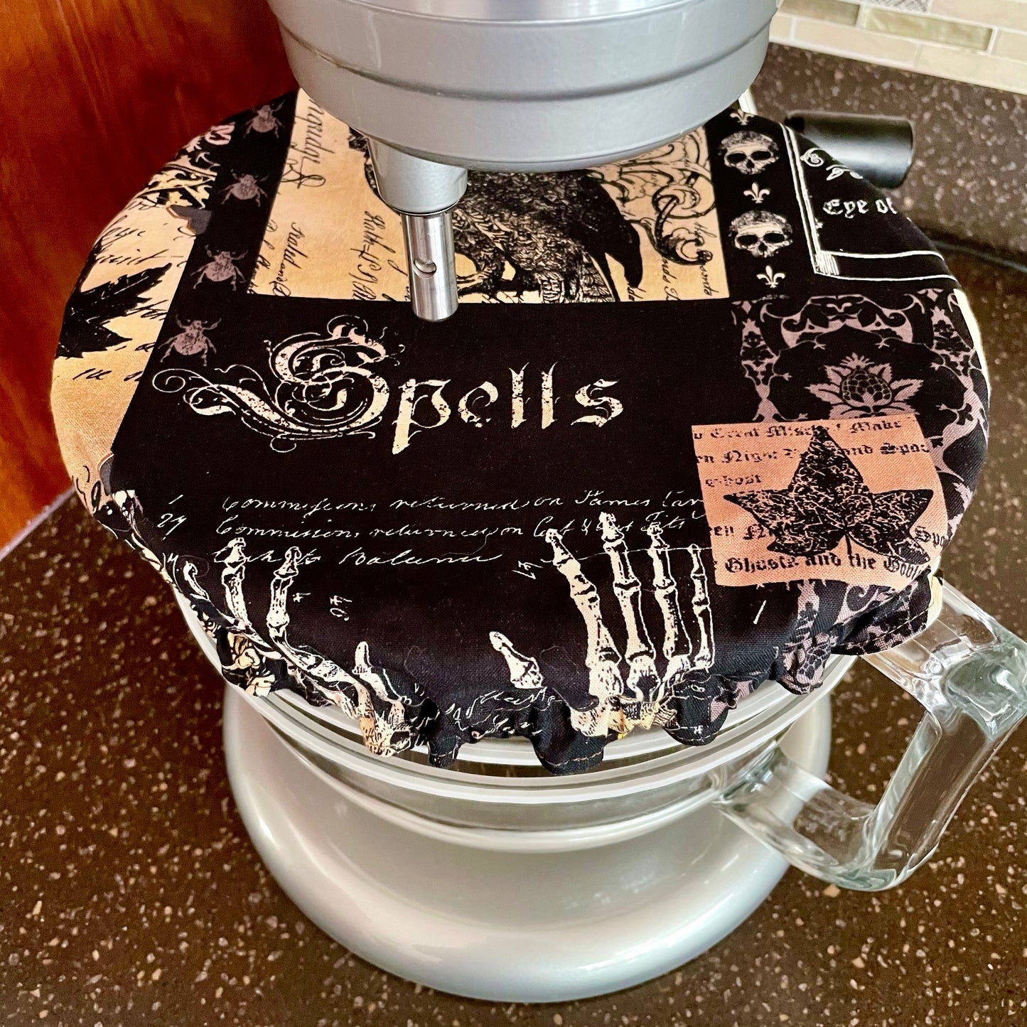 Stand Mixer Slider Mat - Halloween Nevermore