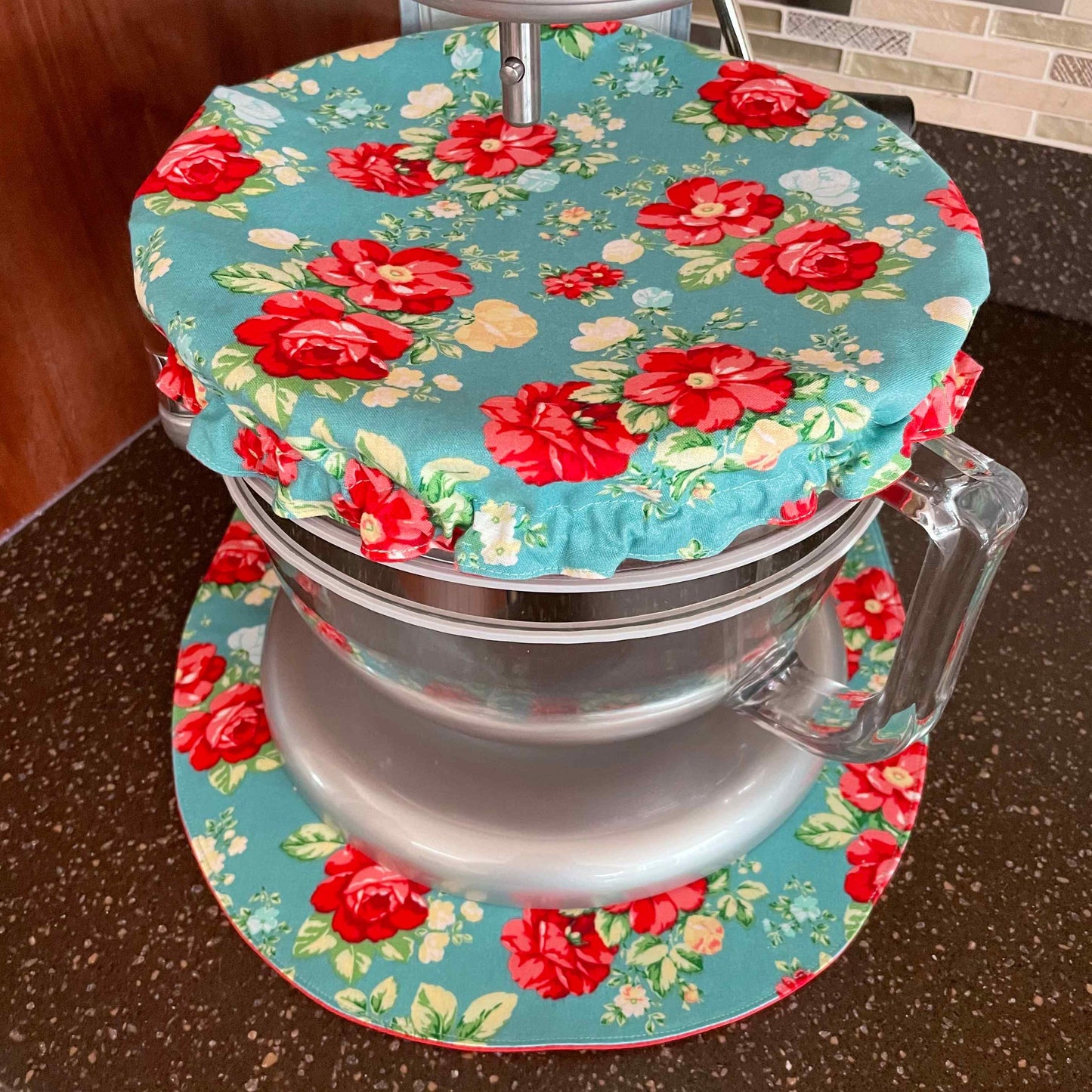 Stand Mixer Bowl Covers - Pioneer Woman Vintage Floral