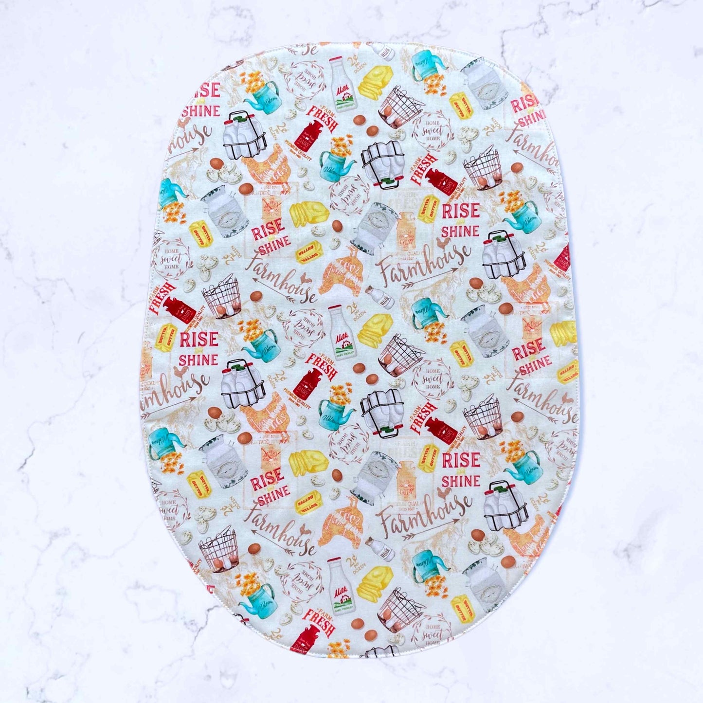 Stand Mixer Slider Mat - Farmhouse Retro Kitchen