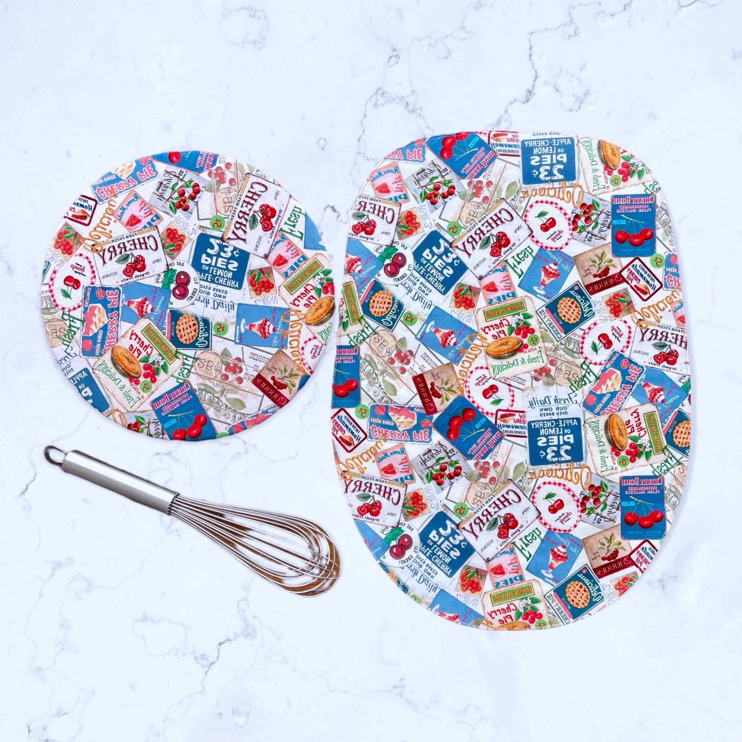 Stand Mixer Bowl Covers - Cherry Pie