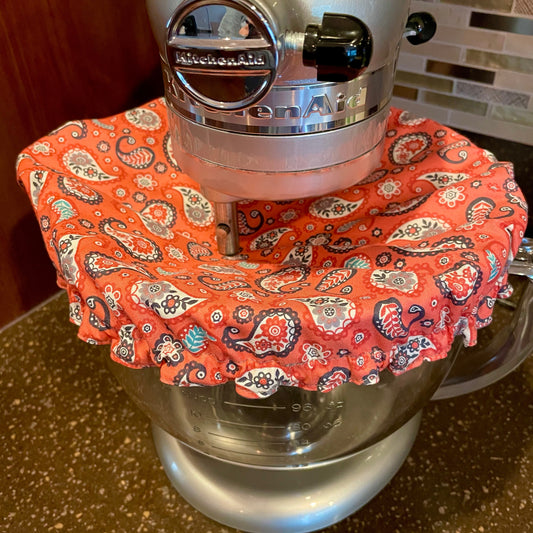 Stand Mixer Bowl Covers - Paisley