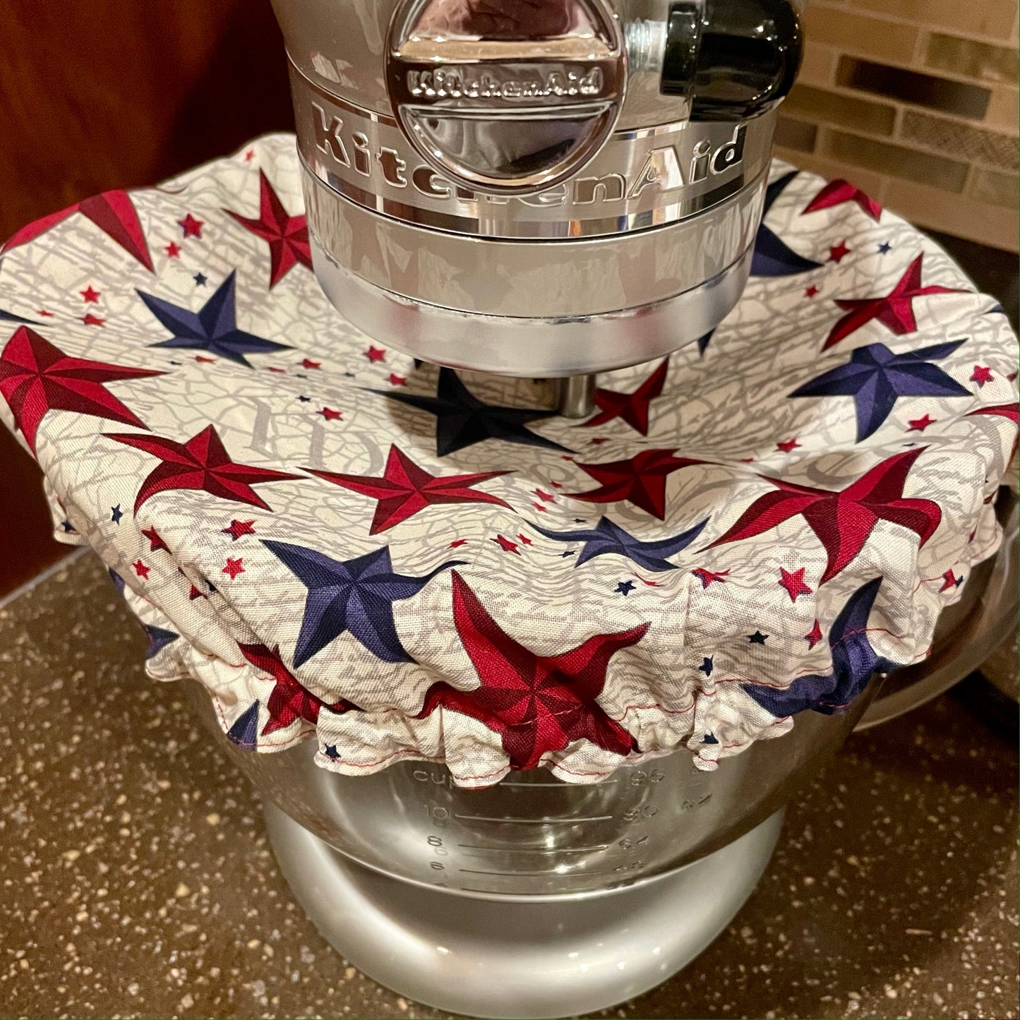 Stand Mixer Bowl Covers - Patriotic Stars