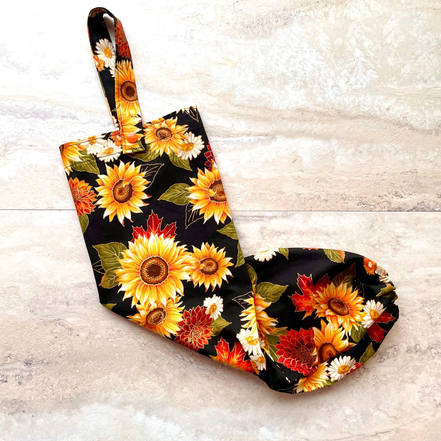 Plastic Bag Holder Dispenser - Fall Floral