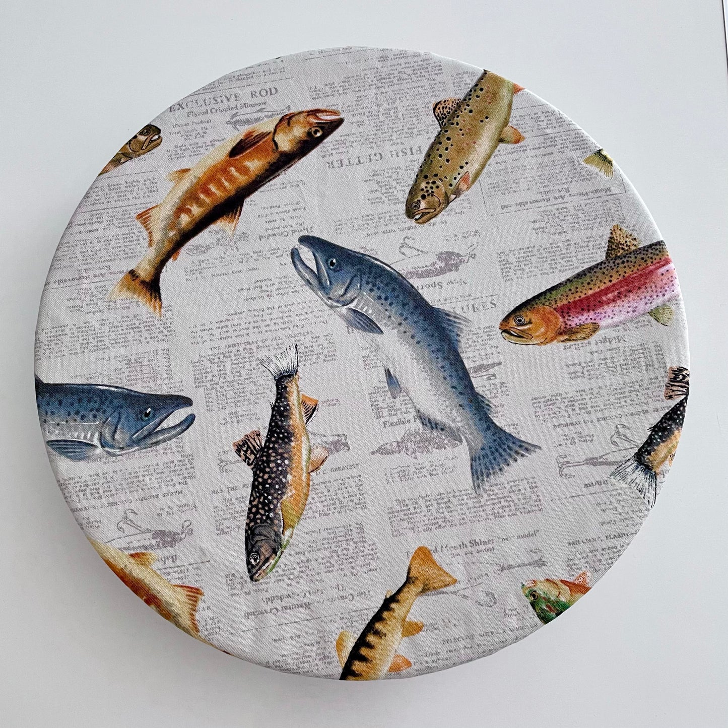 Stand Mixer Bowl Covers - Going Fishing