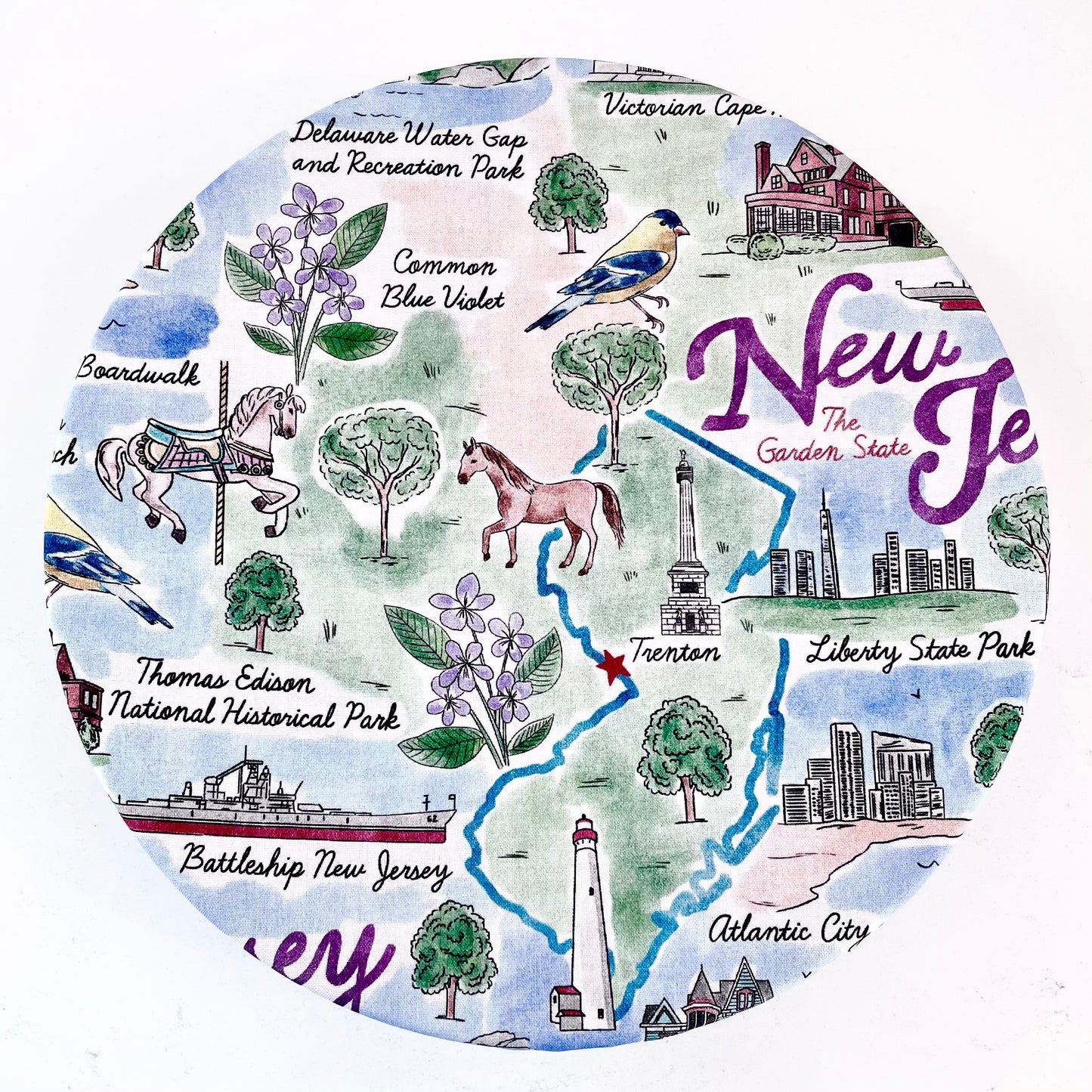Stand Mixer Bowl Covers - Love New Jersey