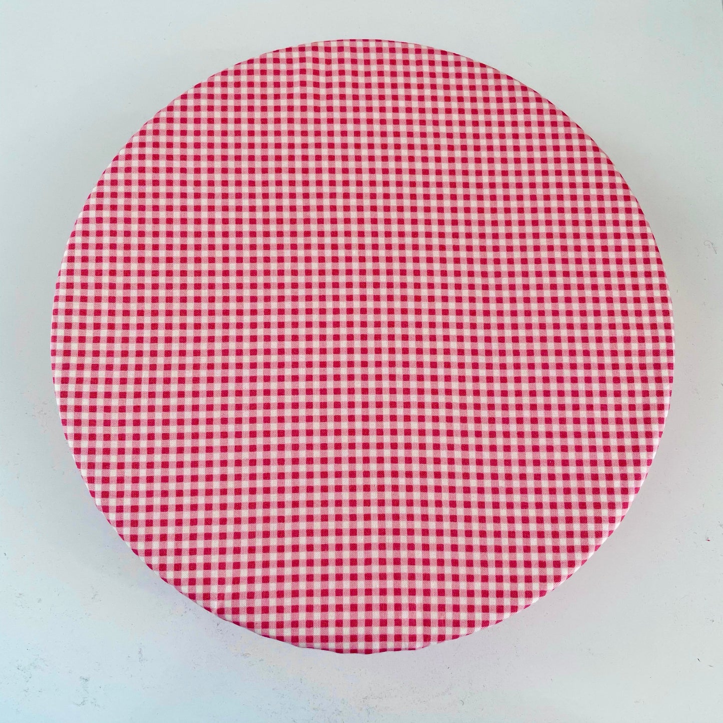 Stand Mixer Bowl Covers - Crimson Red Gingham Check