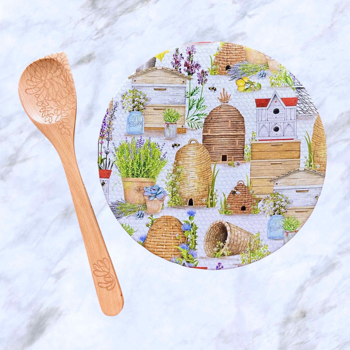 Stand Mixer Bowl Covers - Bee Hives and Honey