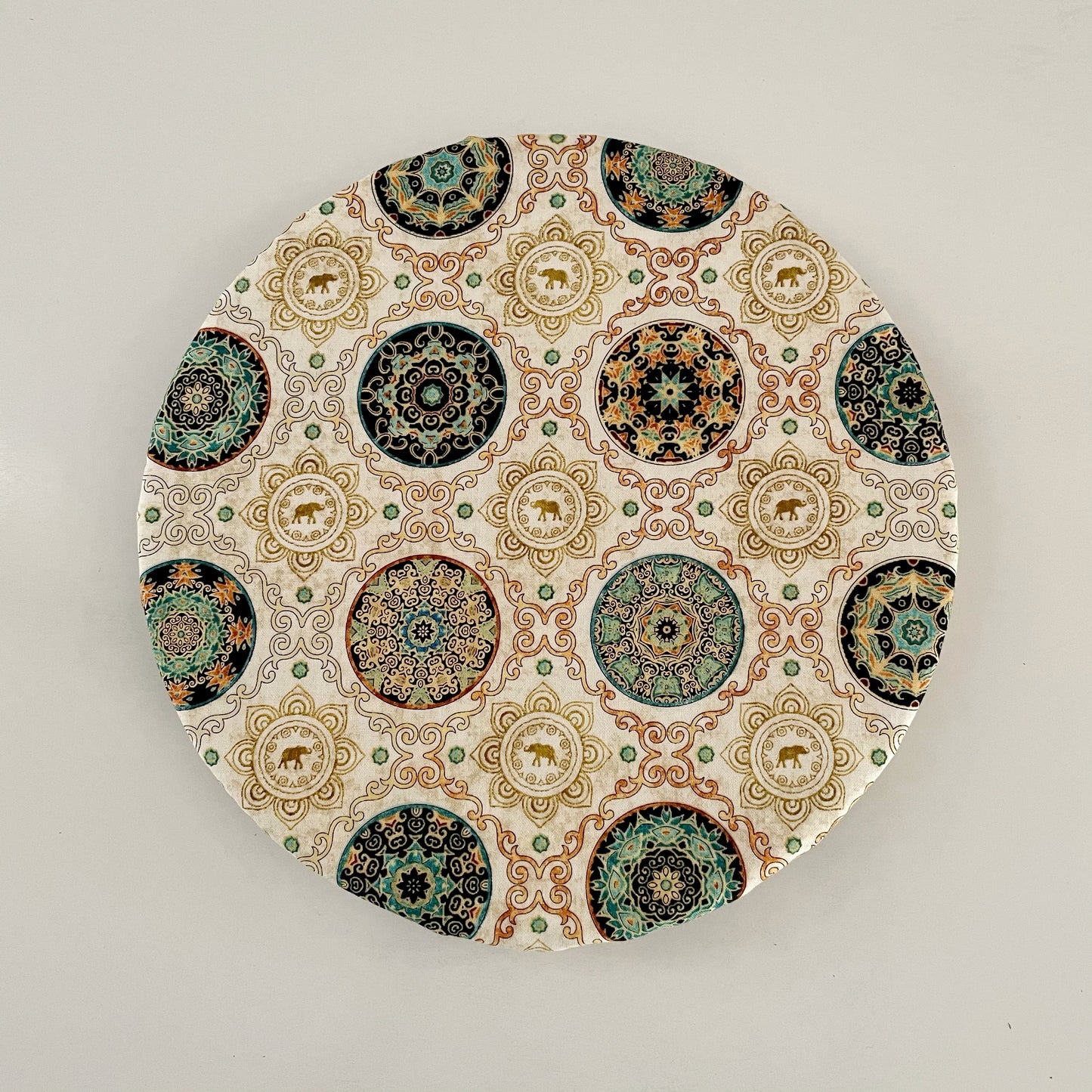 Stand Mixer Bowl Covers - Boho Elephant Mandala