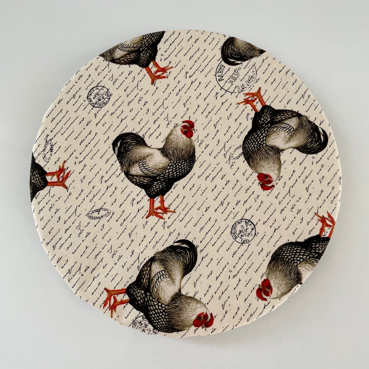 Stand Mixer Bowl Covers - Postal Roosters