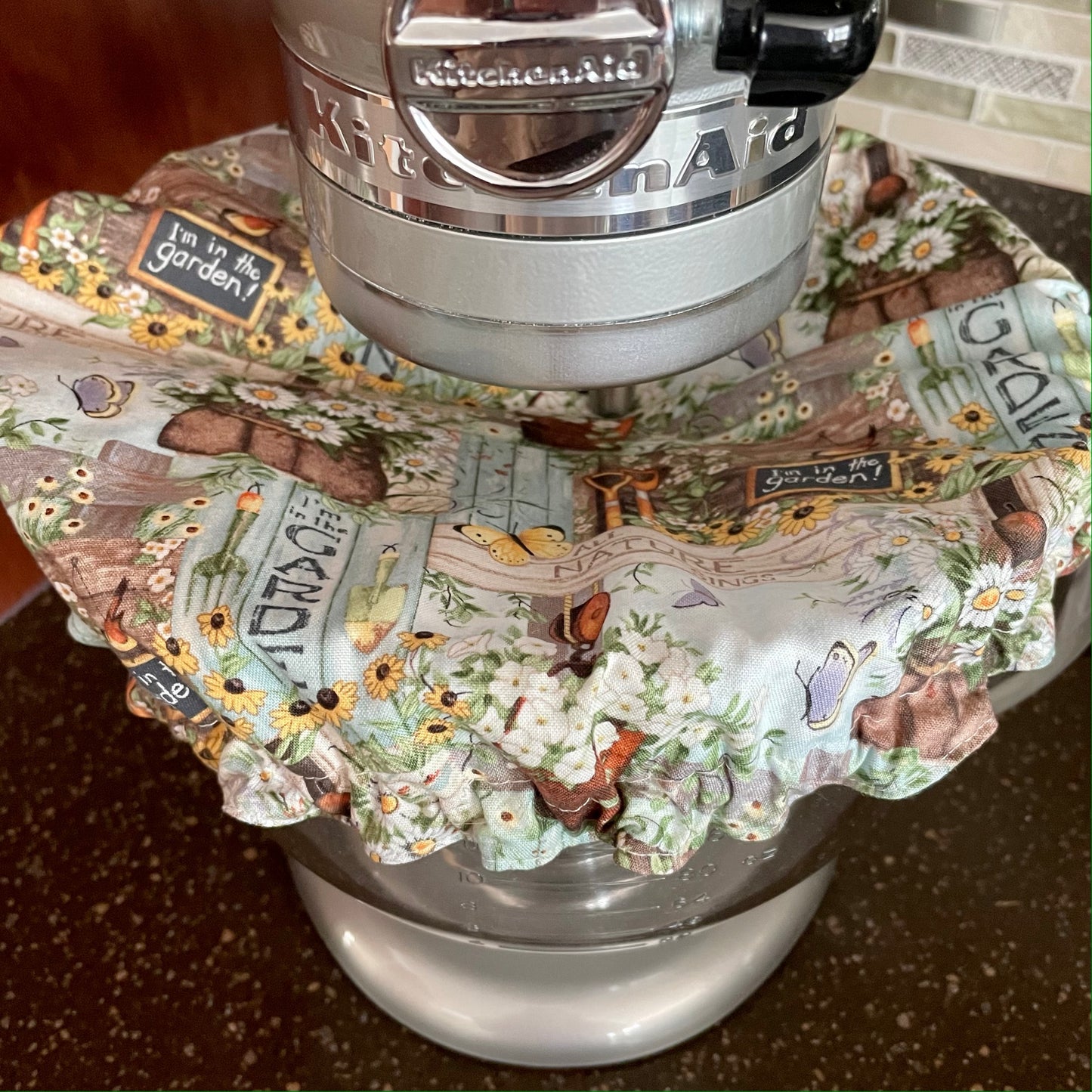 Stand Mixer Bowl Covers - Garden Party