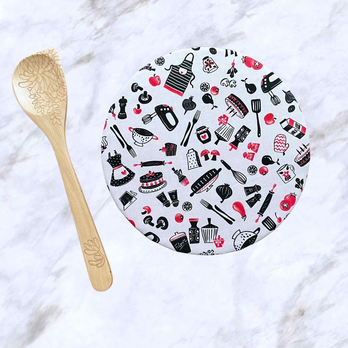 Stand Mixer Bowl Covers - Vintage Kitchen