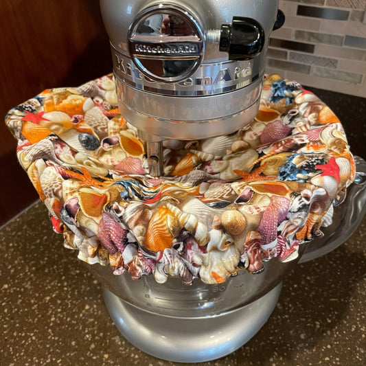 Stand Mixer Bowl Covers - Seashells