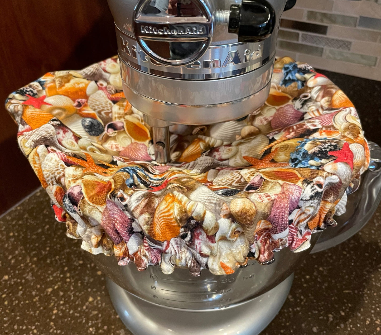 Stand Mixer Bowl Covers - Seashells