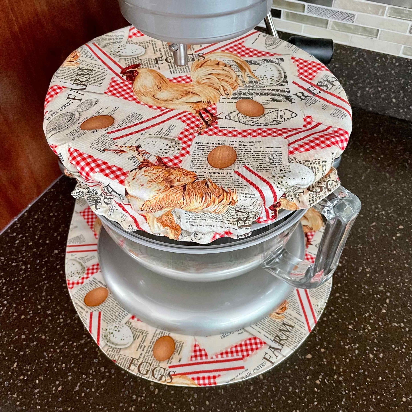 Stand Mixer Bowl Covers - Chickens and Recipes Farmhouse