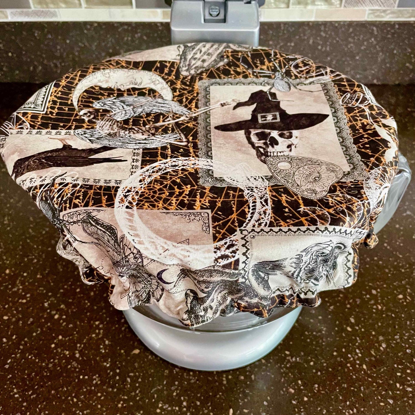 Stand Mixer Slider Mat - Goth Decor Theme