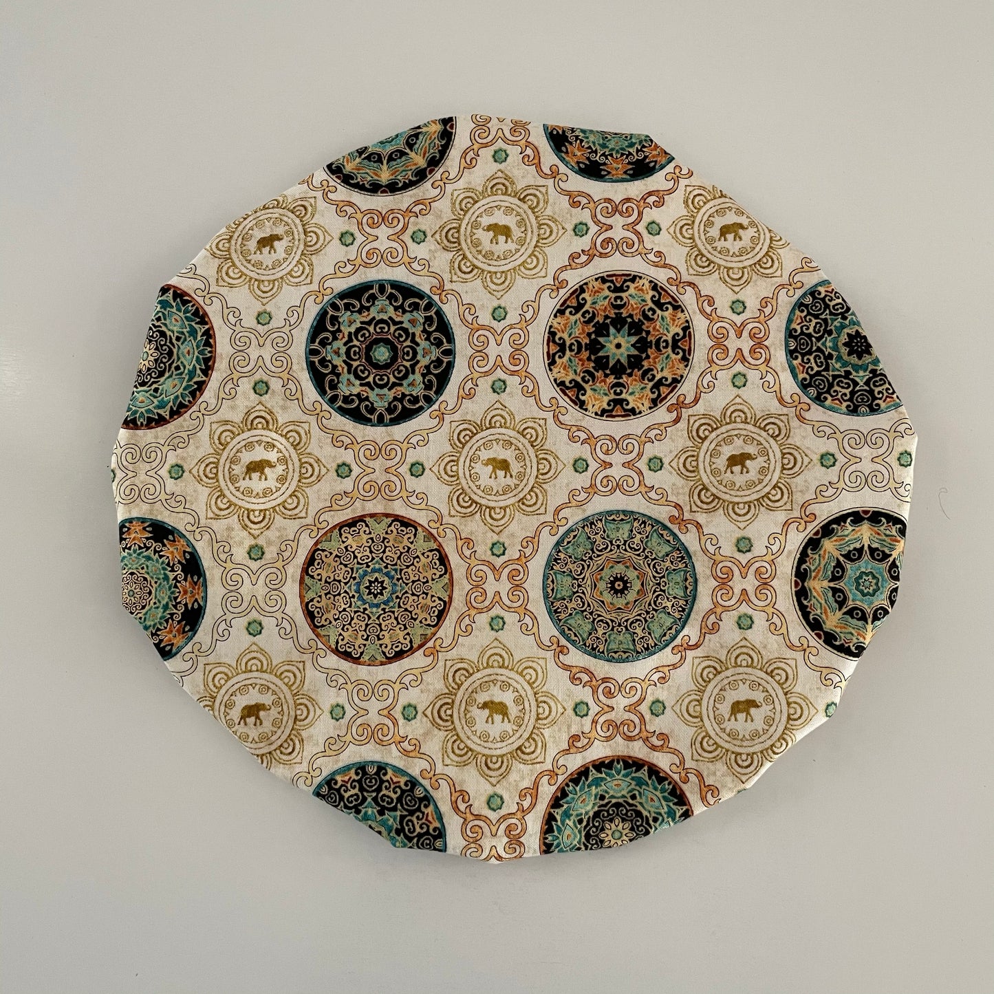 Stand Mixer Bowl Covers - Boho Elephant Mandala
