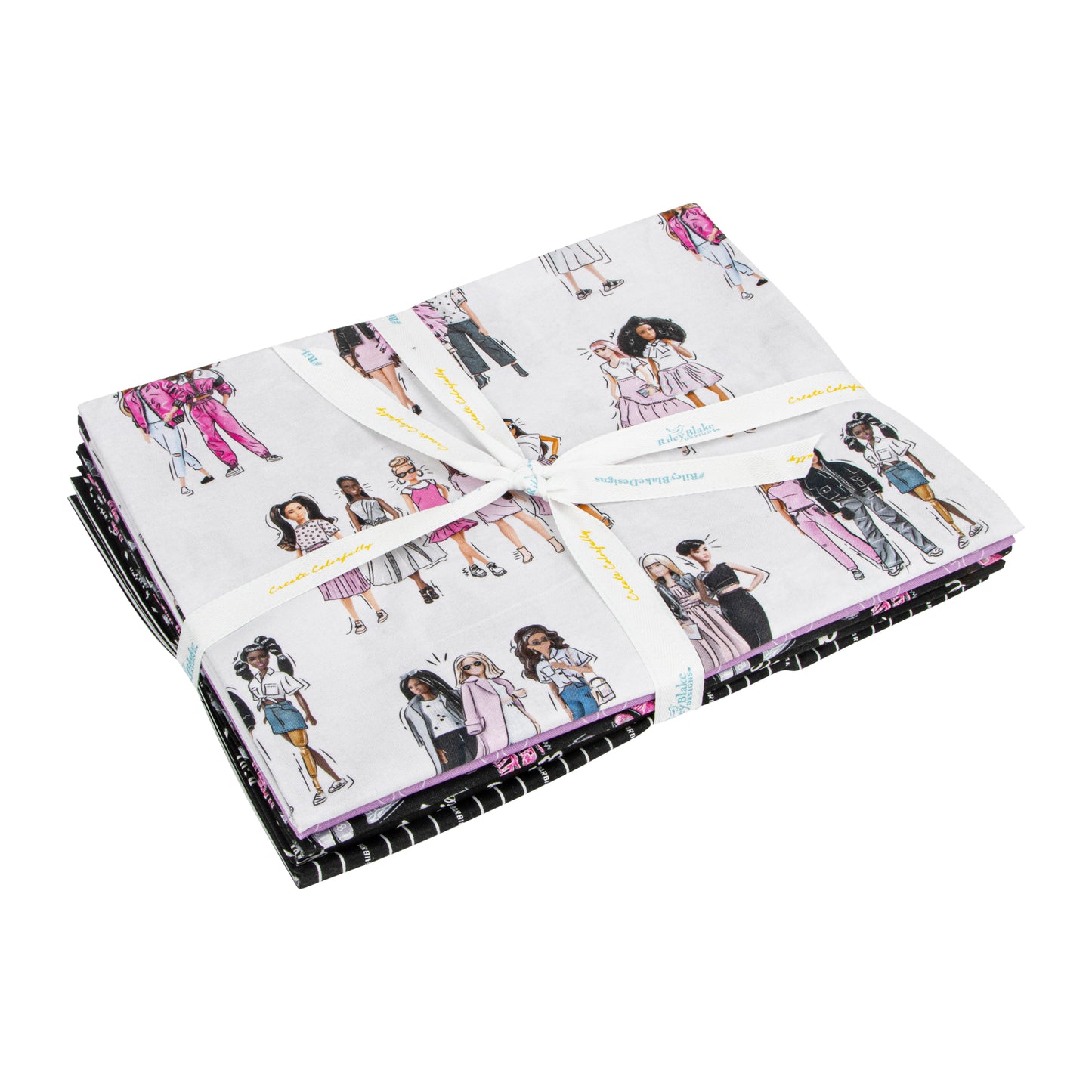 Barbie Girl 5 Yd Fabric Bundle - Barbie Girl Fabrics - Riley Blake Designs 12990W-5 ko