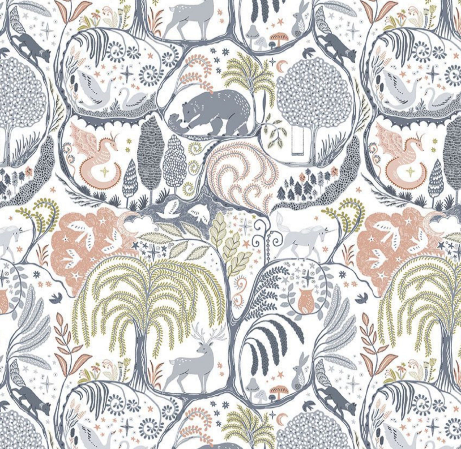 Secret Forest from the Secret Forest Collection by Dear Stella Fabrics