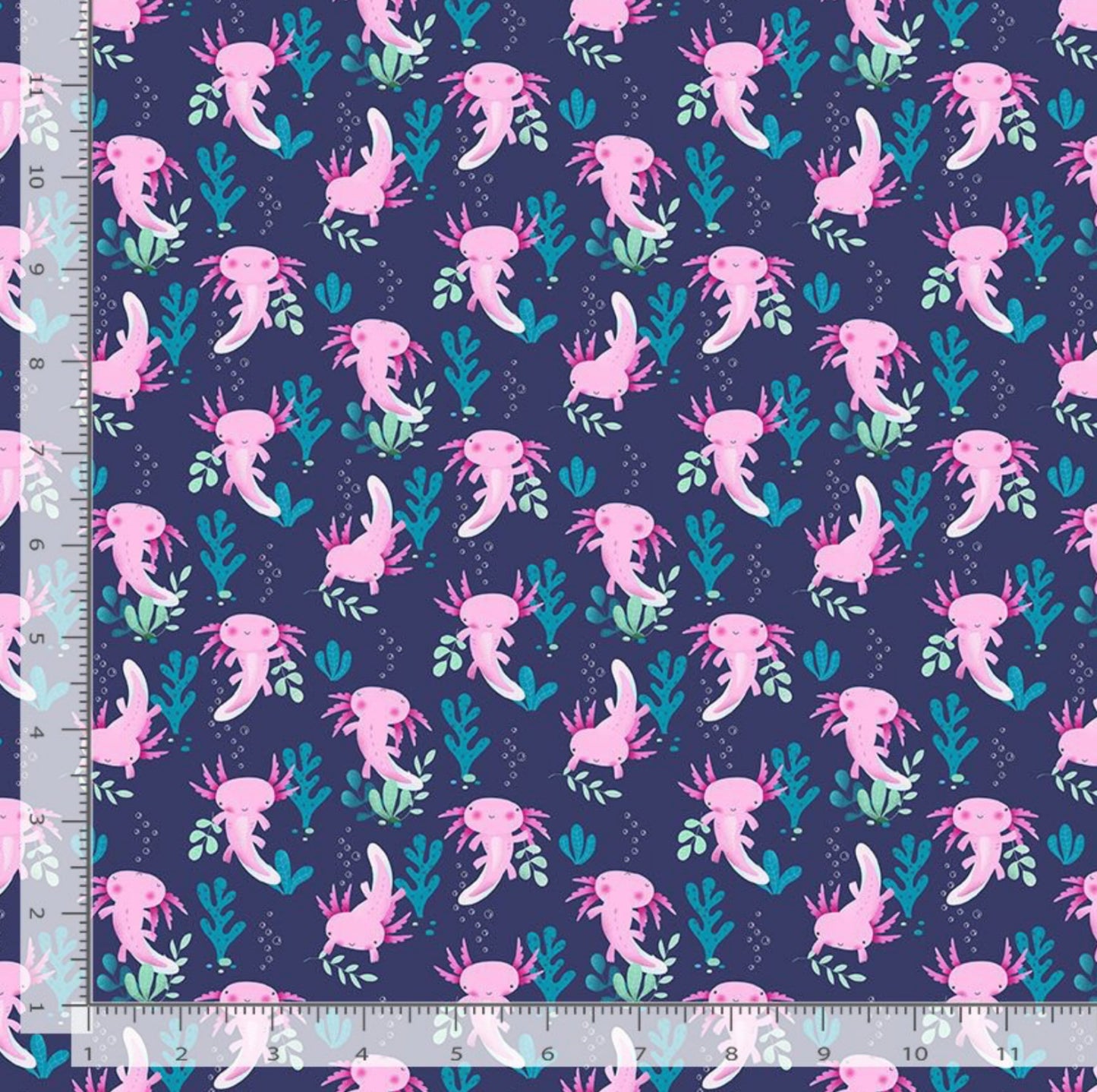 Axolotls - Make Waves Collection - Dear Stella Designs