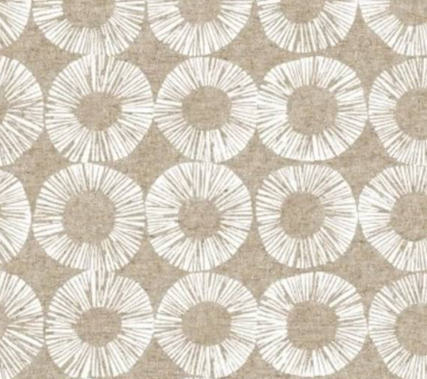 Etched from the Terra Collection by Ghazal Razavi for Figo Fabrics. Linen Cotton Blend 55/45.