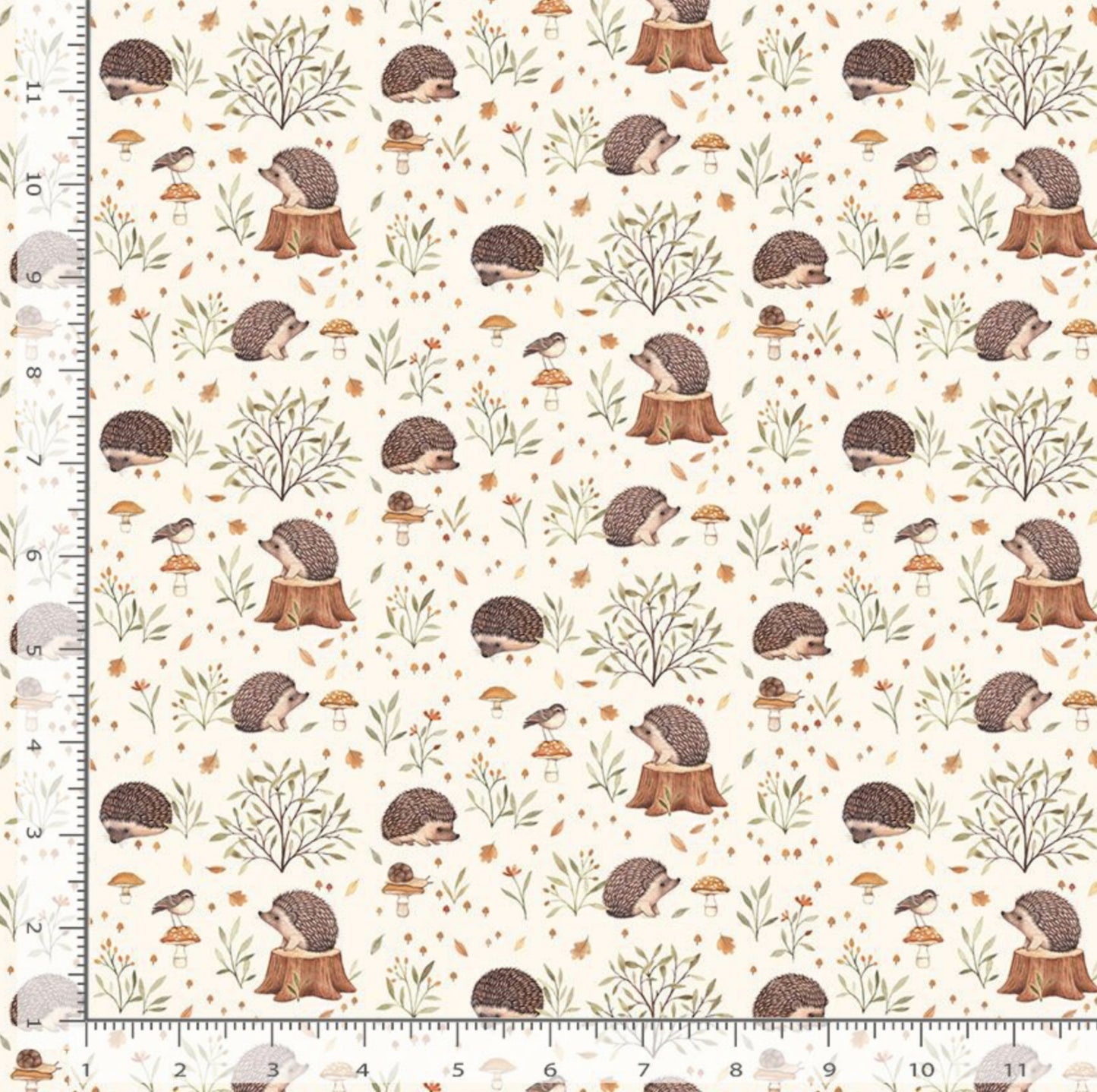 Hedgehogs - Little Forest Collection - Dear Stella Fabrics