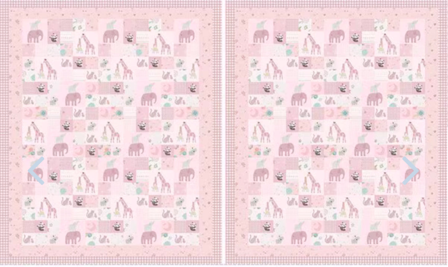 Double Lush Velvet - Pink Safari Stargazing - Riley Blake Designs