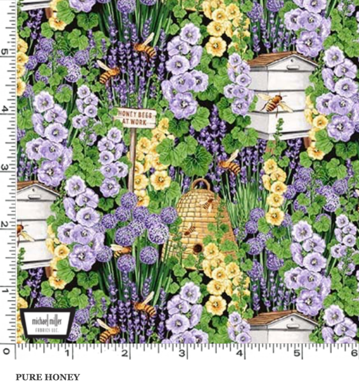 Pure Honey - Bee Culture Collection - Michael Miller Fabrics