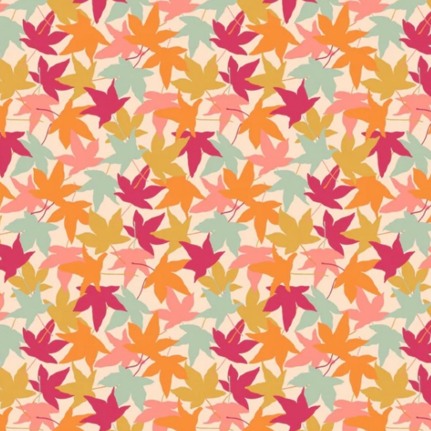 Leaves - Autumn Leaves from the Splendor Collection by Pippa Shaw for Figo Fabrics