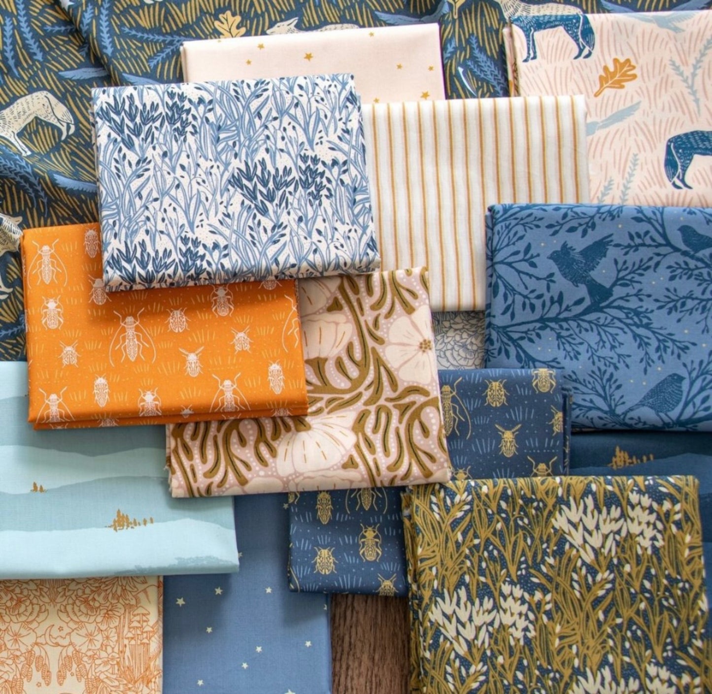 Coyote Hill 16 pc FQ Bundle - Fabric Wonders - Katie O'Shea - Art Gallery Fabrics