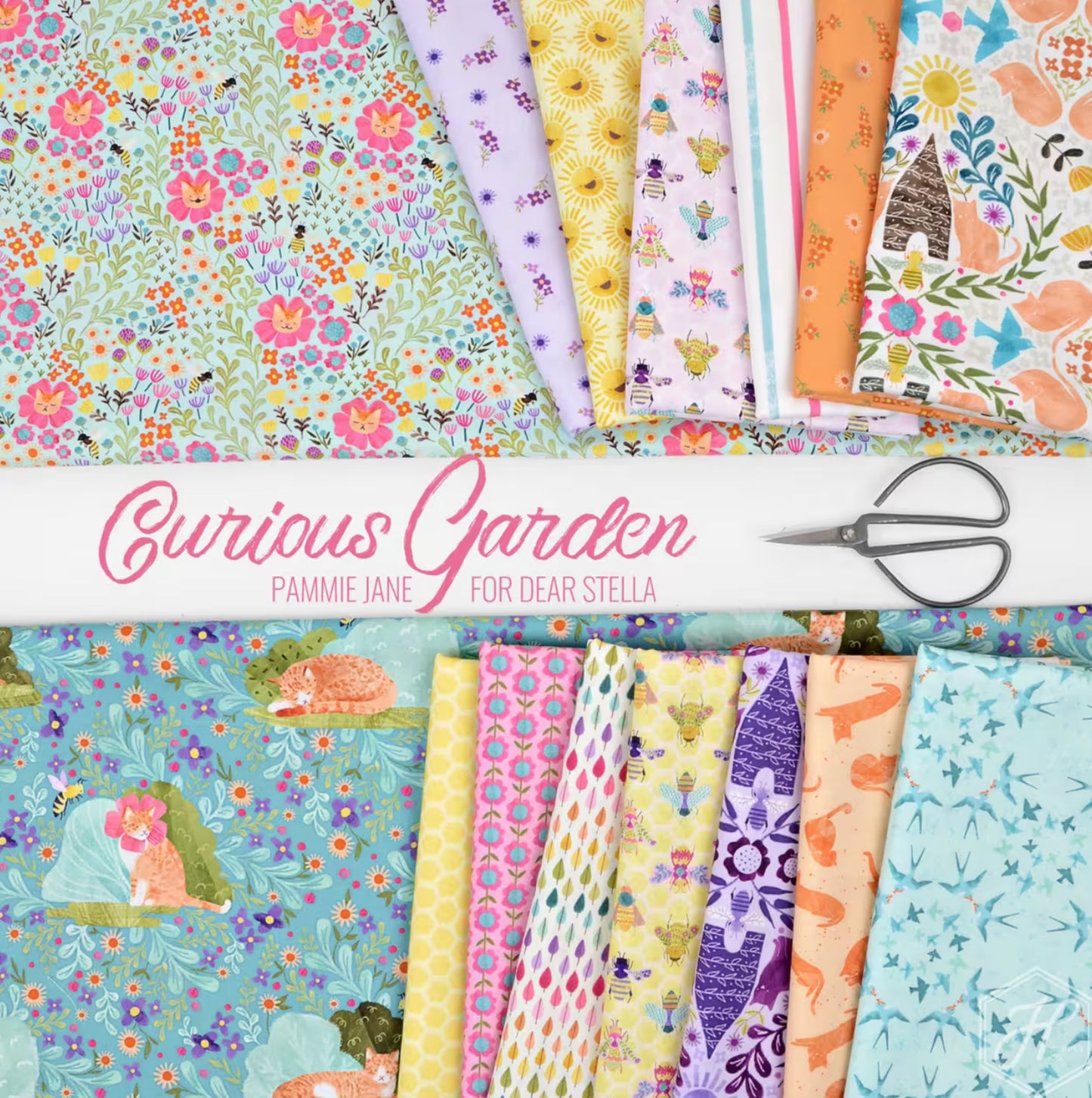 Curiosity Blooms Layer Cake - Curiosity Garden Collection - Dear Stella Fabrics