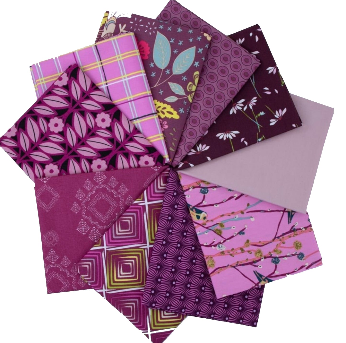 Vibrant Violet Edition No. 1 - 10 FQ - Curated Bundles - Color Master - Art Gallery Fabrics