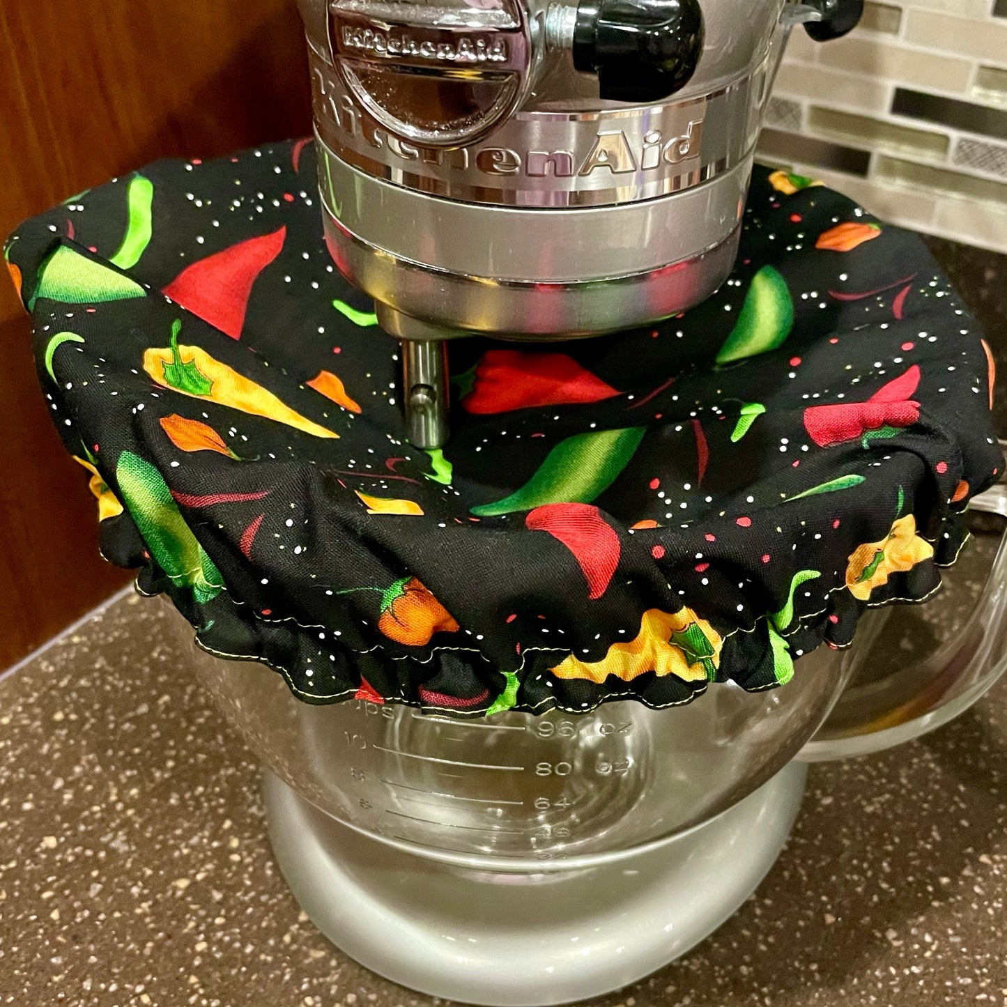 Stand Mixer Bowl Covers - Hot Peppers