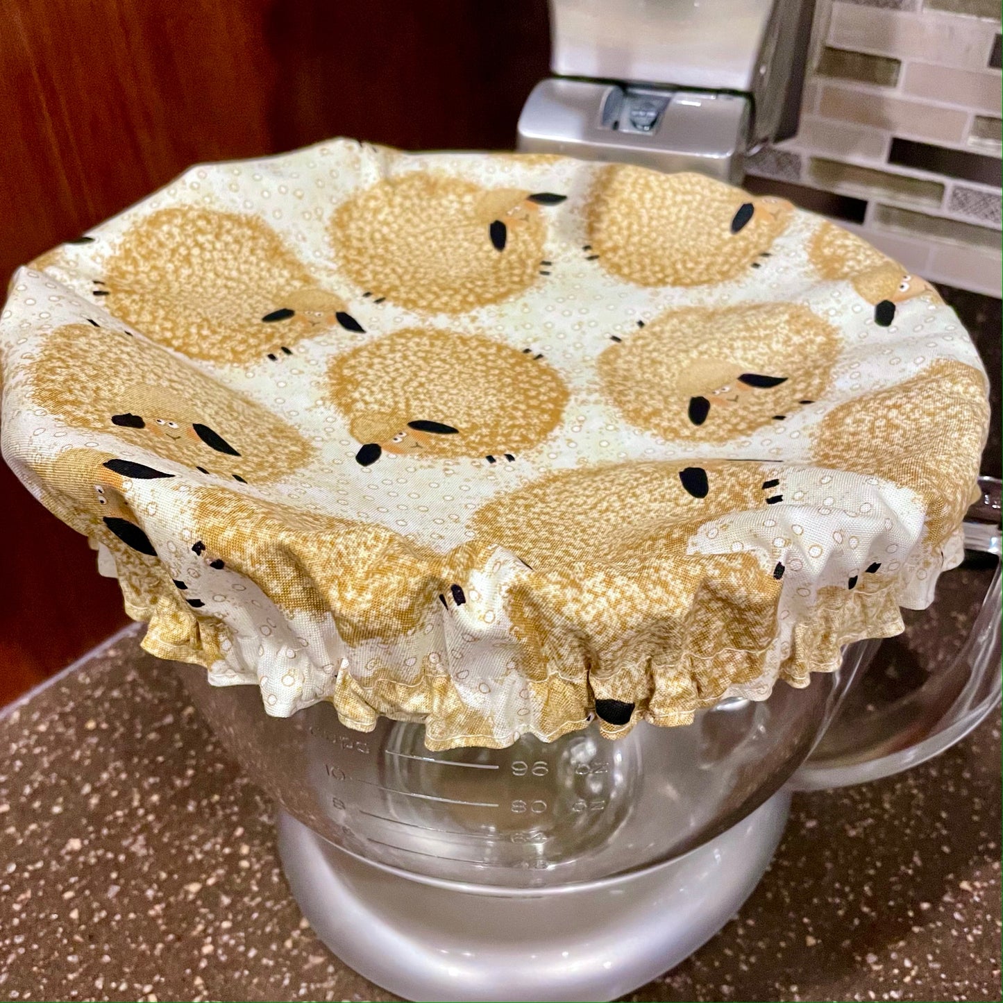 Stand Mixer Bowl Covers - Fluffy Sheep