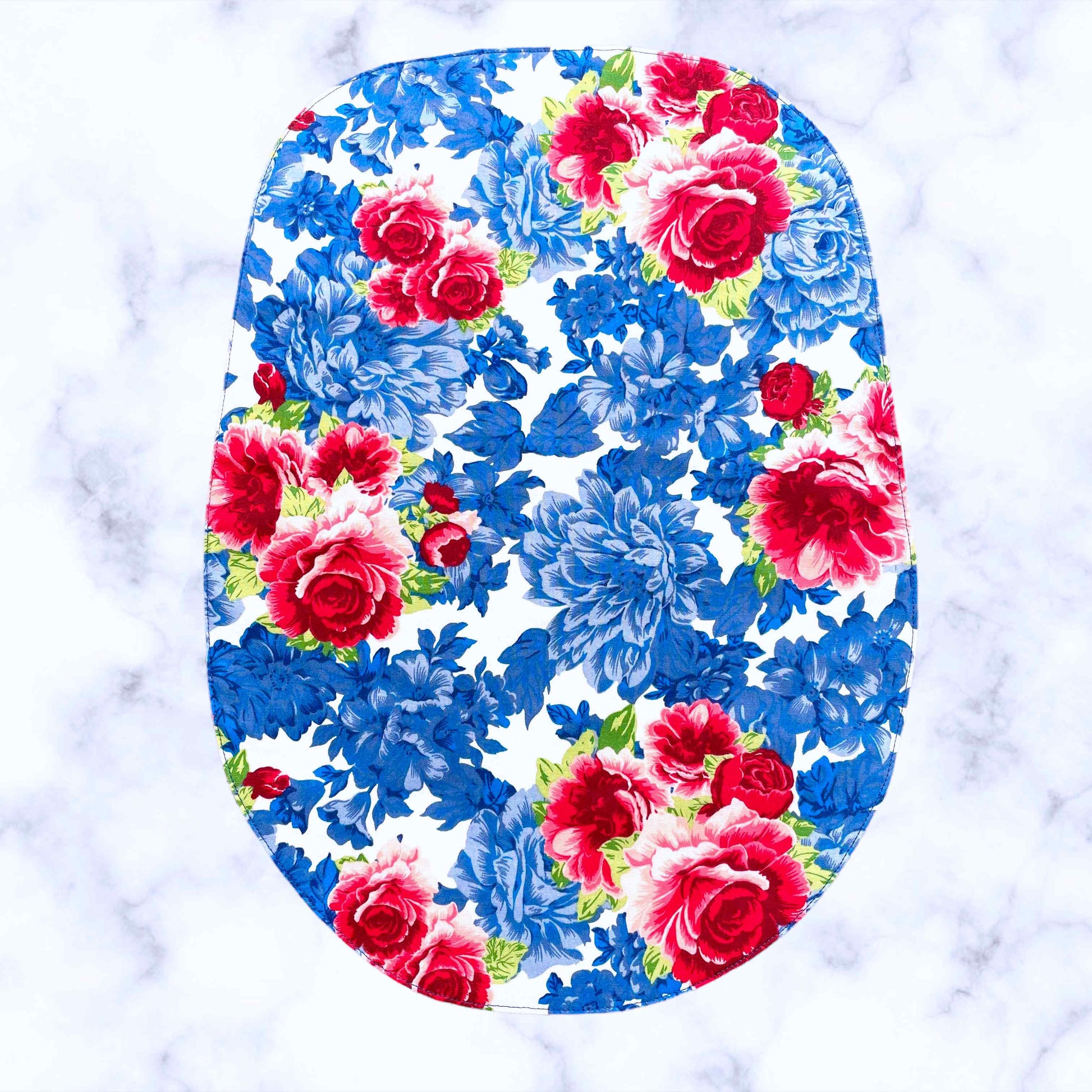 Blue Floral Bowl Cover Set