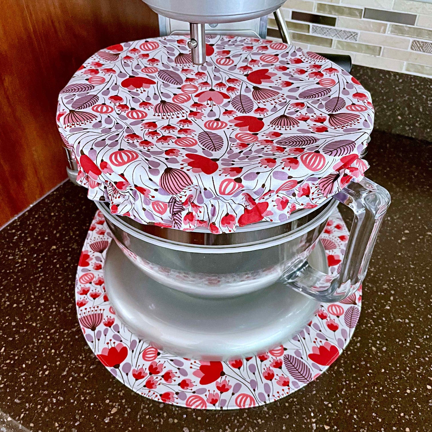 Stand Mixer Bowl Covers -  Floral Garden