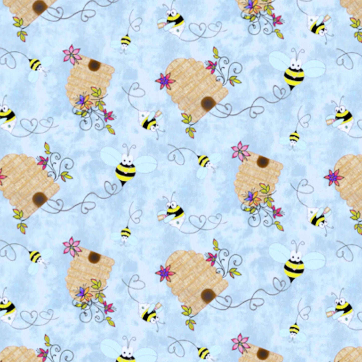 Stand Mixer Slider Mat - Bees and Beehives