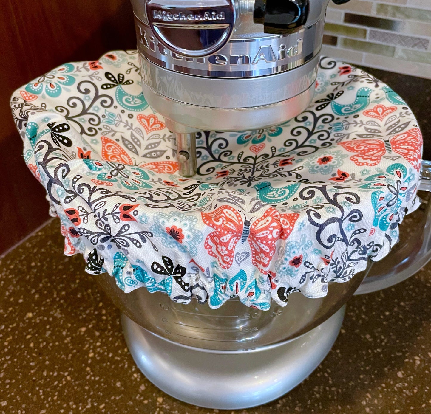 Stand Mixer Bowl Covers - Birds and Butterfly
