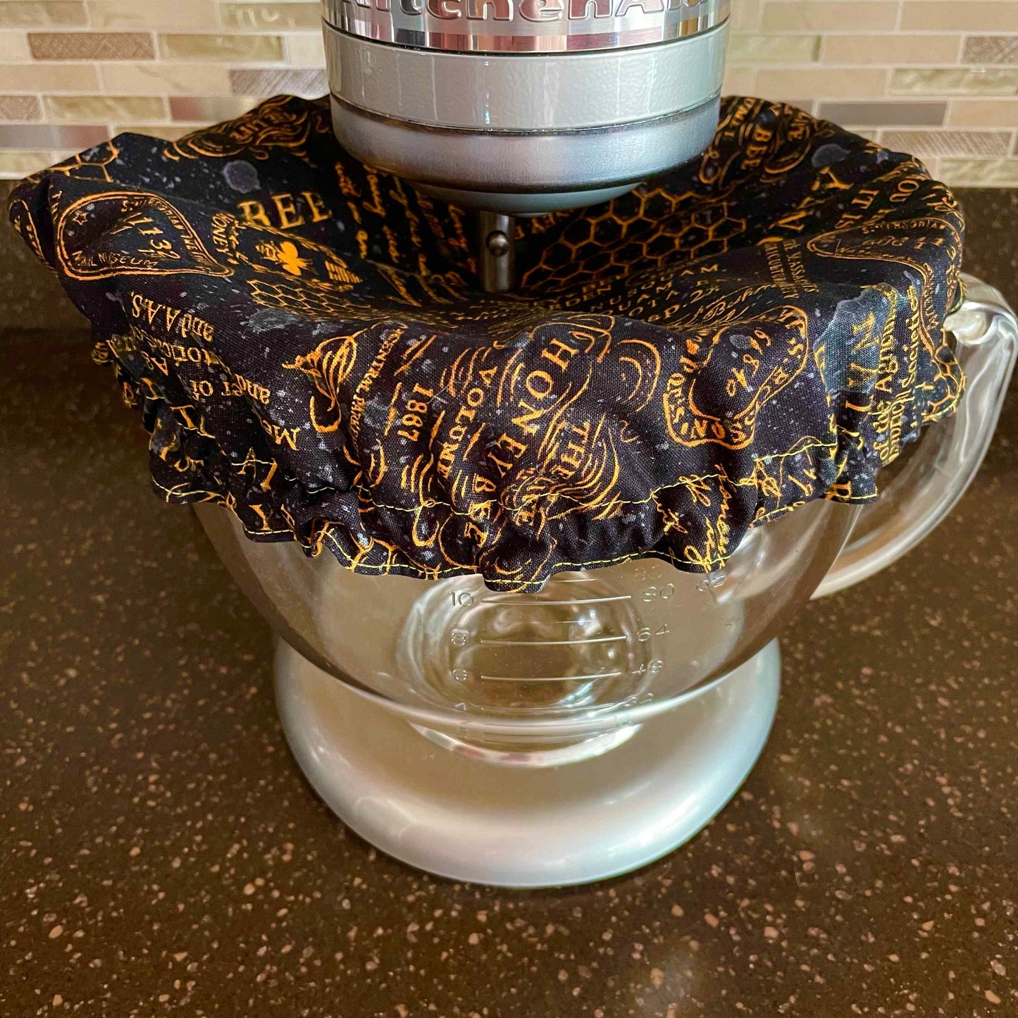 Stand Mixer Bowl Covers - A Bee's Life Words