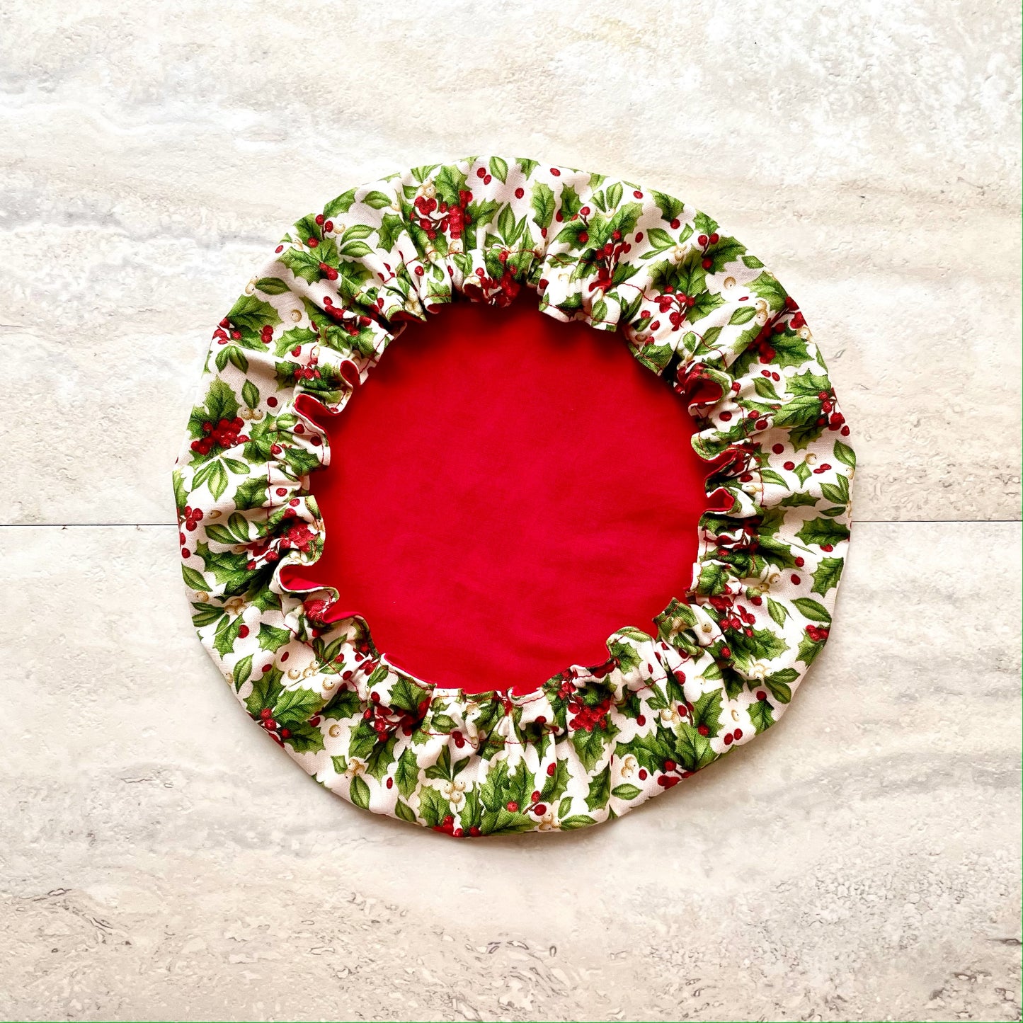 Stand Mixer Bowl Covers - Holly and Berries