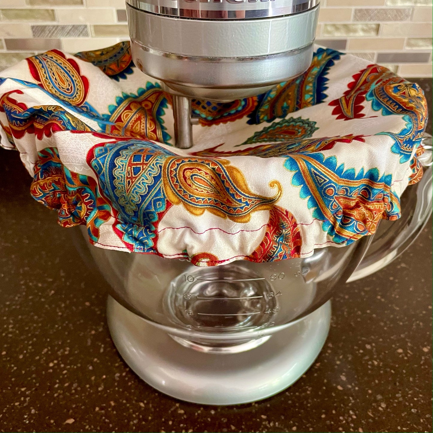 Stand Mixer Bowl Covers -  Antique Paisley