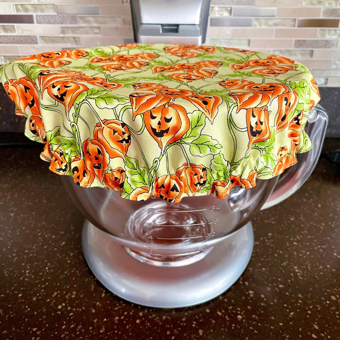 Stand Mixer Bowl Covers - Halloween Spooky Pumpkins