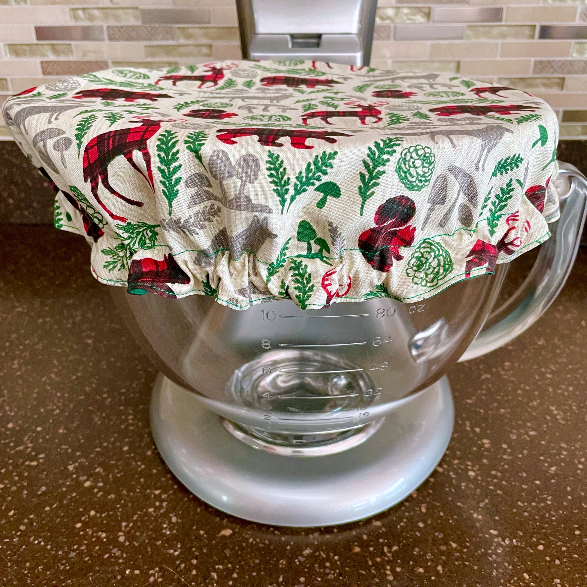 Stand Mixer Bowl Covers - Gingerbread Cats – Dalisay Design Fabrics